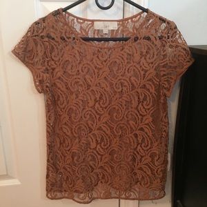 LOFT Women’s lace shirt